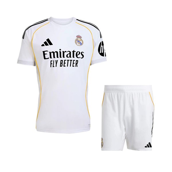 Camiseta Real Madrid 1ª Niño 2025/26
